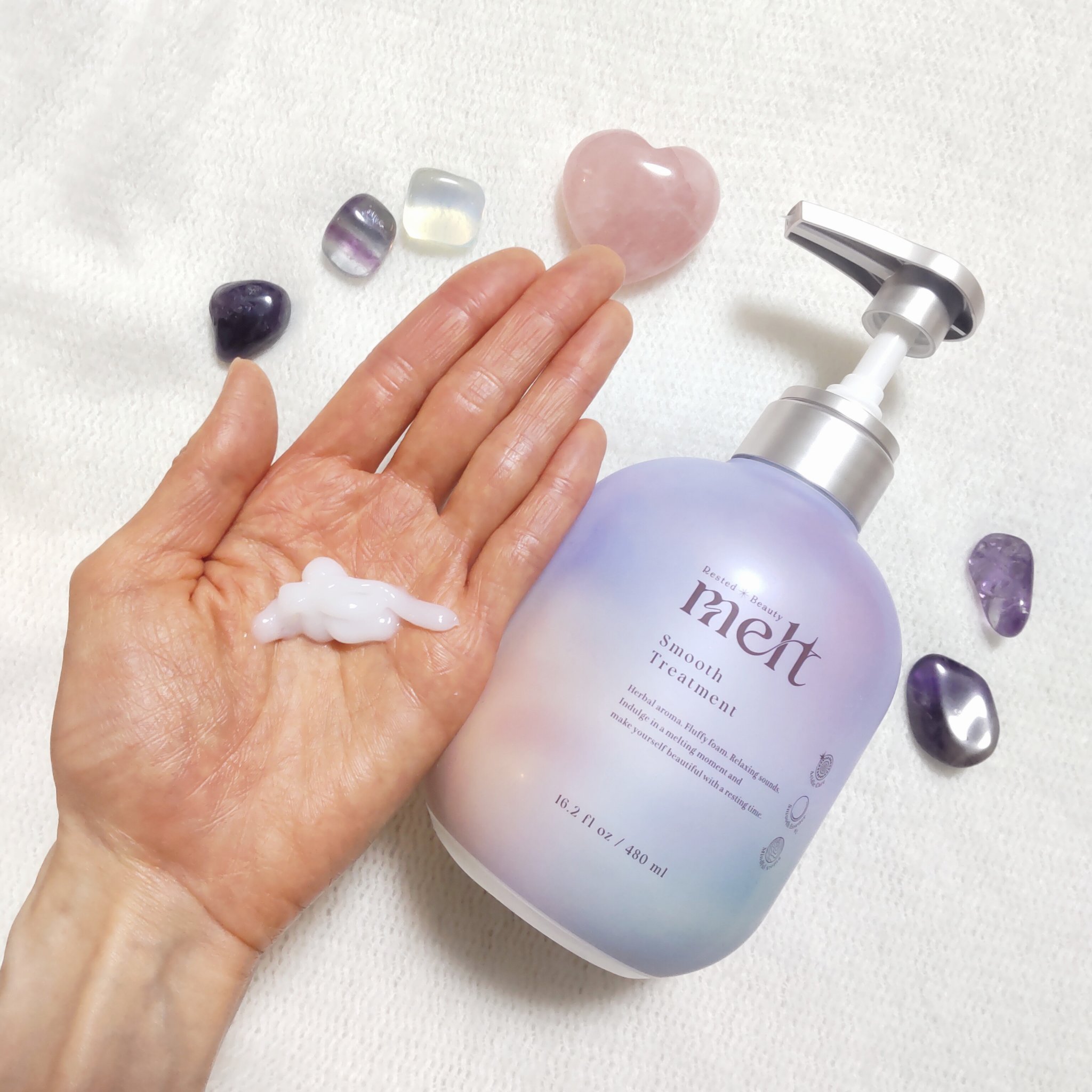 メルト スムースシャンプー/トリートメント/melt/市販シャンプーを使ったクチコミ（3枚目）