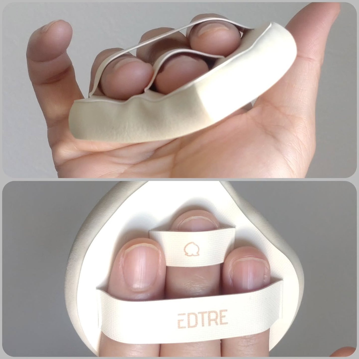 多機能パフ モモ型 /EDTRE/パフ・スポンジを使ったクチコミ(4枚目)