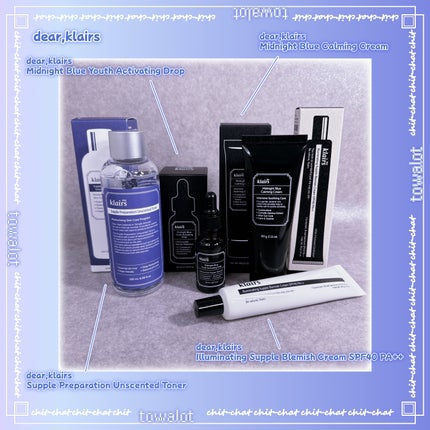 ミッドナイトブルーユースアクティベーティングドロップ(20ml)/Klairs/美容液を使ったクチコミ(2枚目)