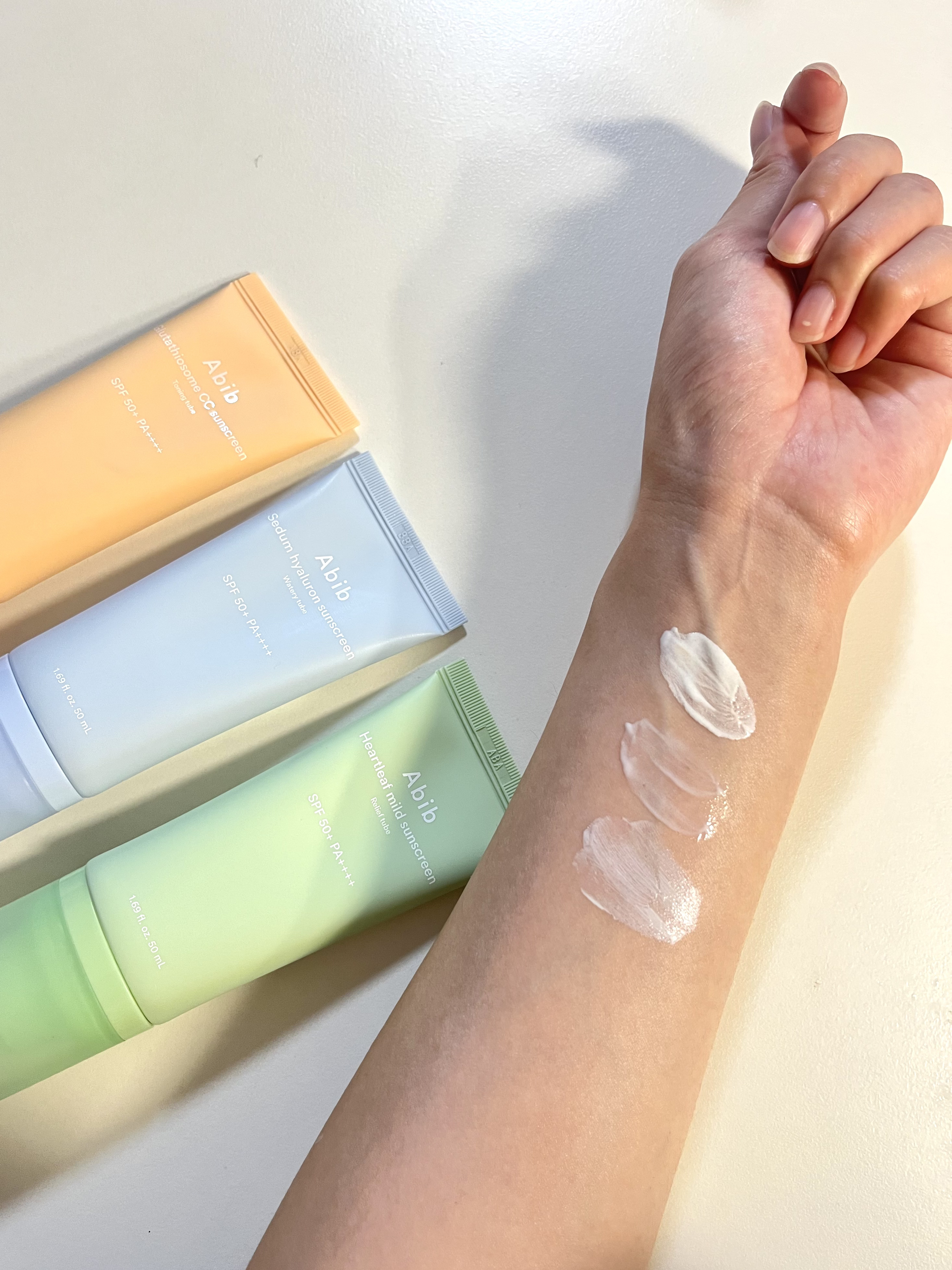 ドクダミマイルドサンクリームリリーフチューブ/Abib /日焼け止めクリームを使ったクチコミ（2枚目）