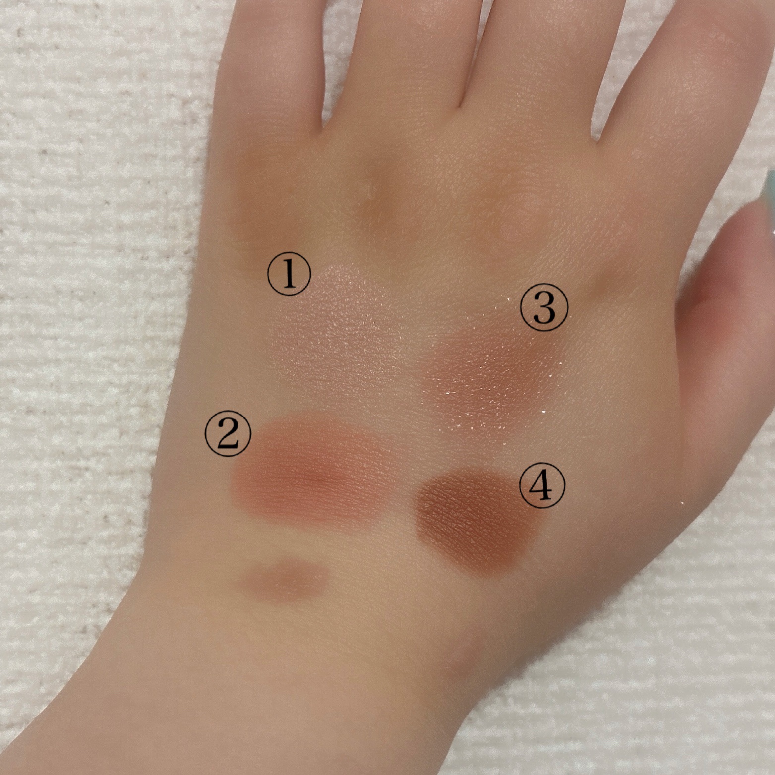 インザミラーアイパレット/Ririmew/アイシャドウパレットを使ったクチコミ（2枚目）