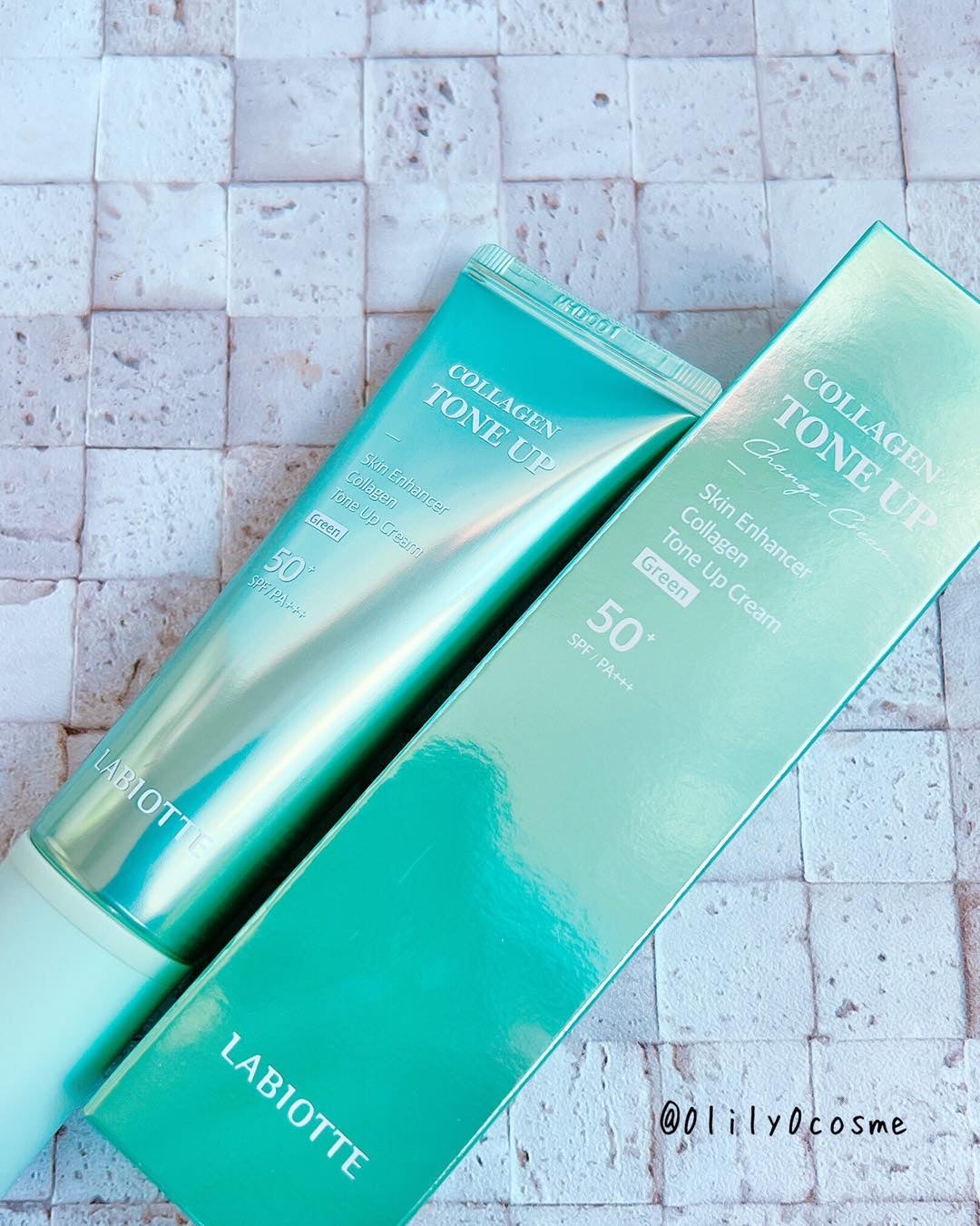 スキンエンハンサーコラーゲントーンアップクリーム/LABIOTTE/日焼け止めクリームを使ったクチコミ(5枚目)