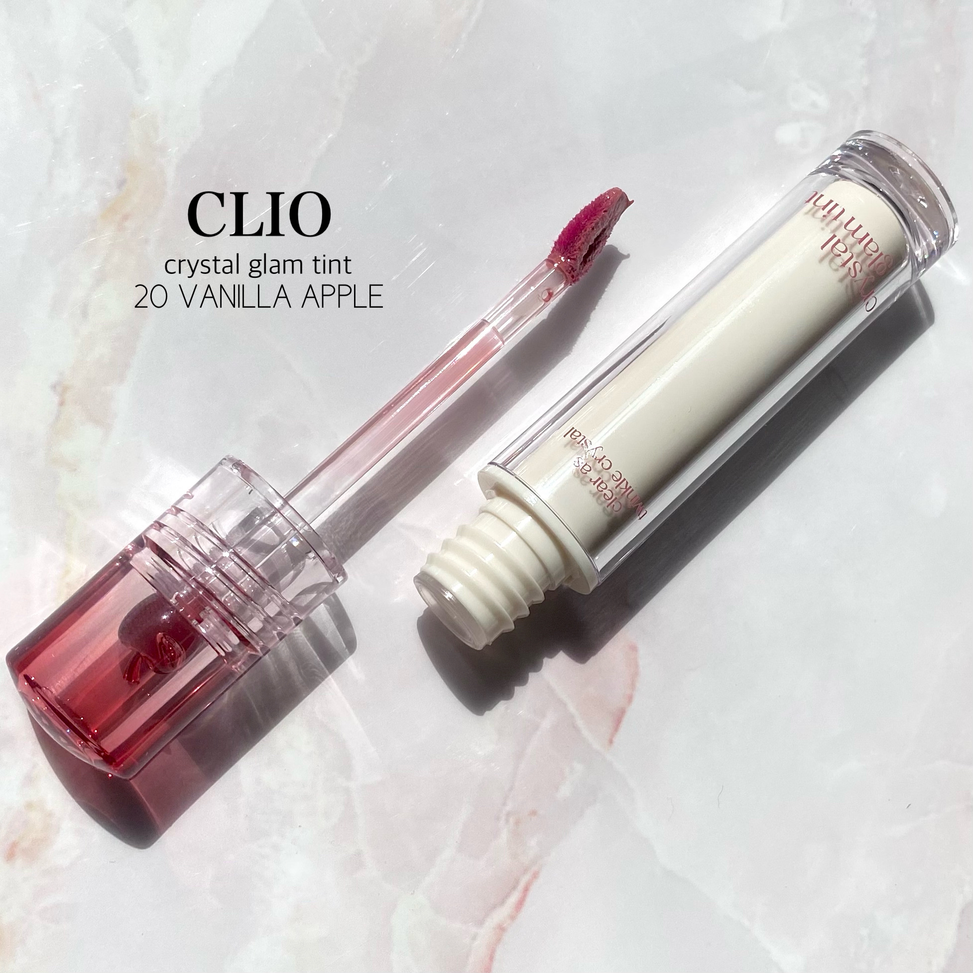 クリスタル グラム ティント/CLIO/リップティントを使ったクチコミ（2枚目）