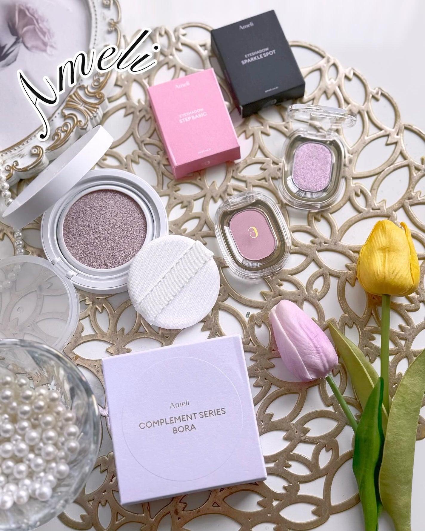 STEP BASIC EYESHADOW/Ameli/単色アイシャドウを使ったクチコミ(1枚目)