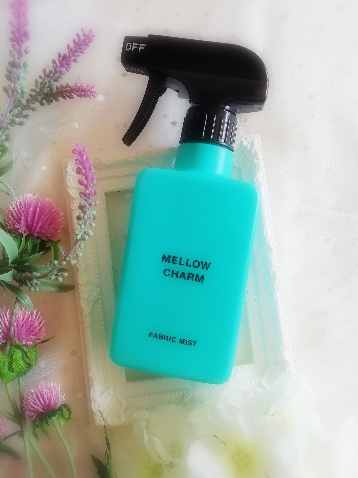 ファブリックミスト エレガントブルーフラワーの香り/MELLOW CHARM/ファブリックミストを使ったクチコミ(1枚目)