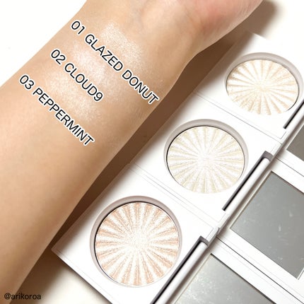 OFRA mini Highlighter/Ofra Cosmetics/パウダーハイライトを使ったクチコミ(2枚目)