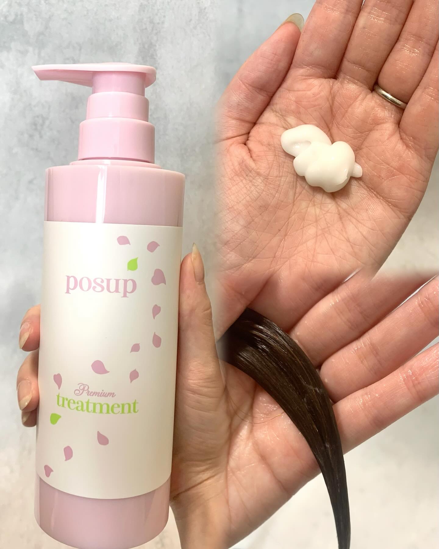 ポスプ プレミアムシャンプー/プレミアムトリートメント/posup/市販シャンプーを使ったクチコミ（3枚目）