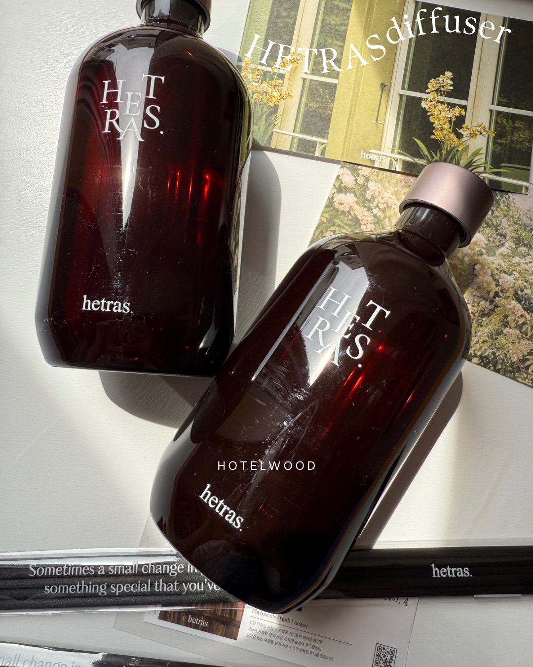 プレミアムディフューザー/hetras/ルームフレグランスを使ったクチコミ（1枚目）