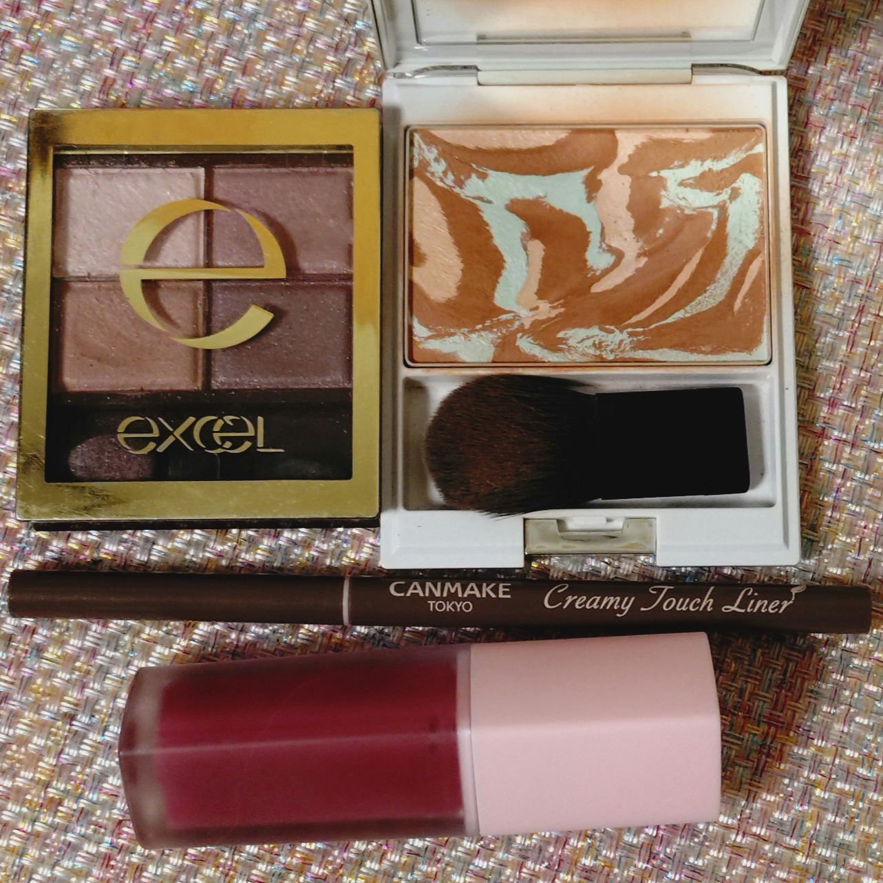 スキニーリッチシャドウ/excel/アイシャドウパレットを使ったクチコミ（1枚目）