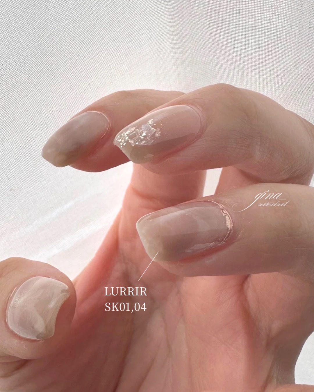 スキンカラージェル/LURRIR /ジェルネイルを使ったクチコミ（3枚目）