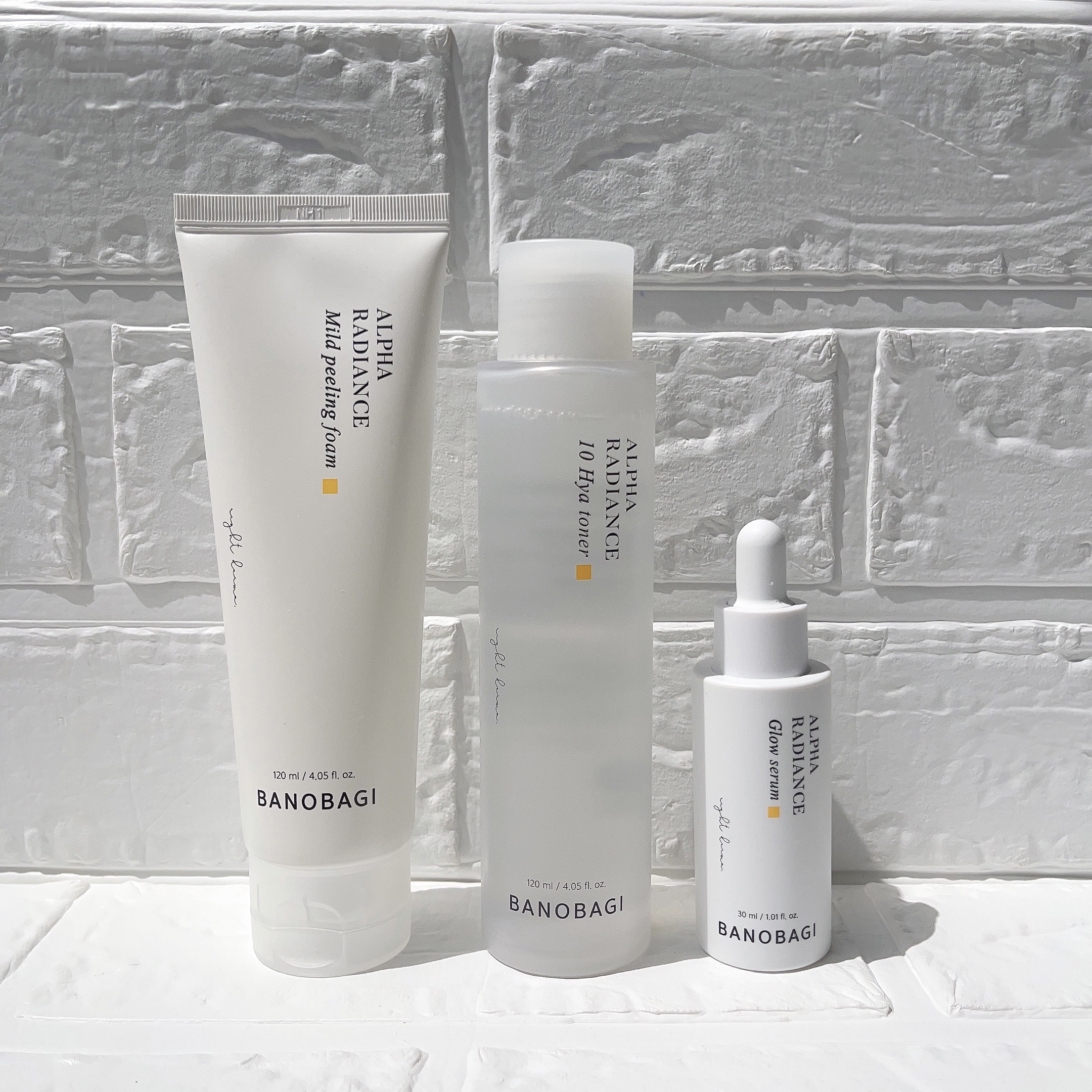 アルファラディアンスグローセラム/BANOBAGI/美容液を使ったクチコミ（1枚目）