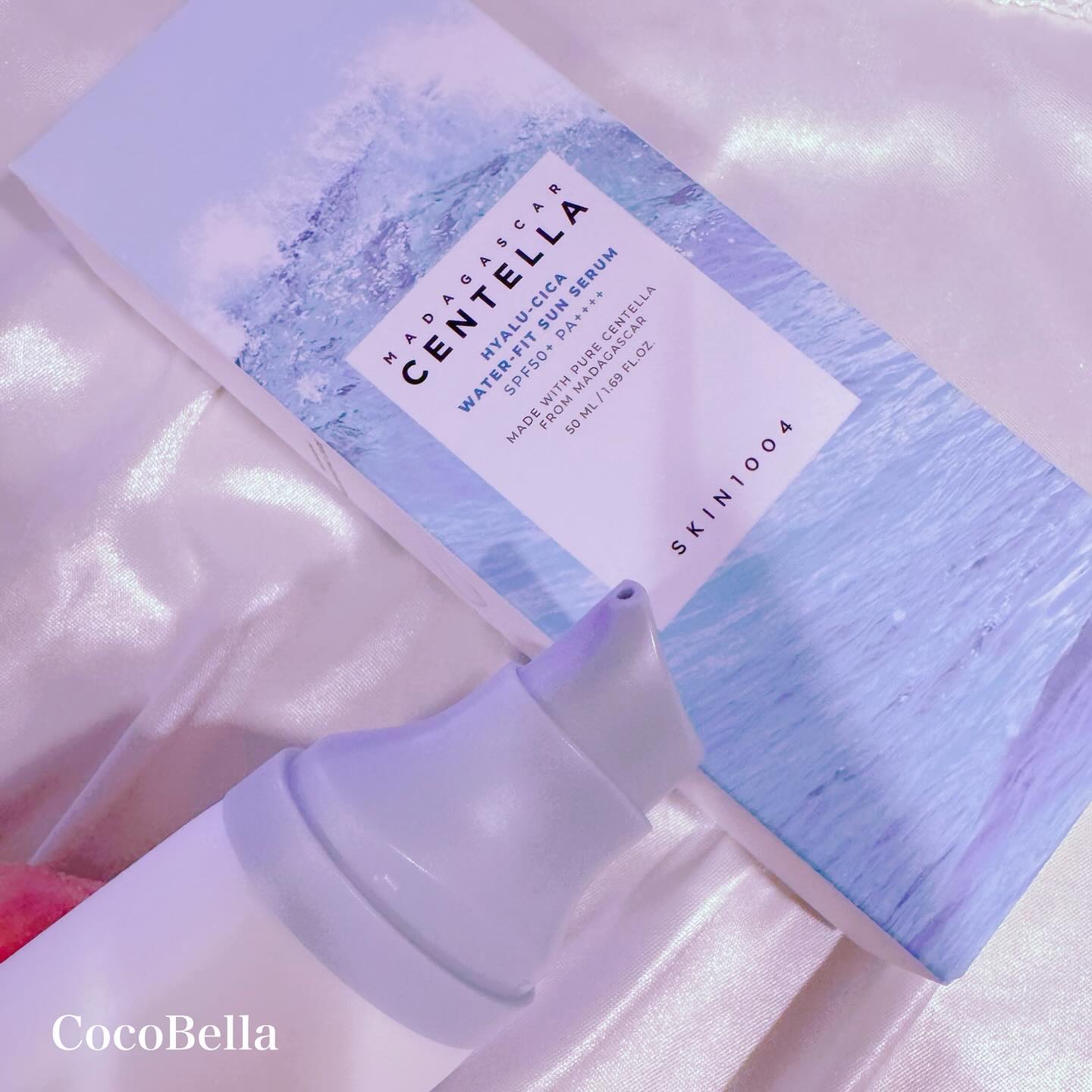 ヒアルーシカ ウォーターフィット サンセラム/SKIN1004/日焼け止めローションを使ったクチコミ（2枚目）