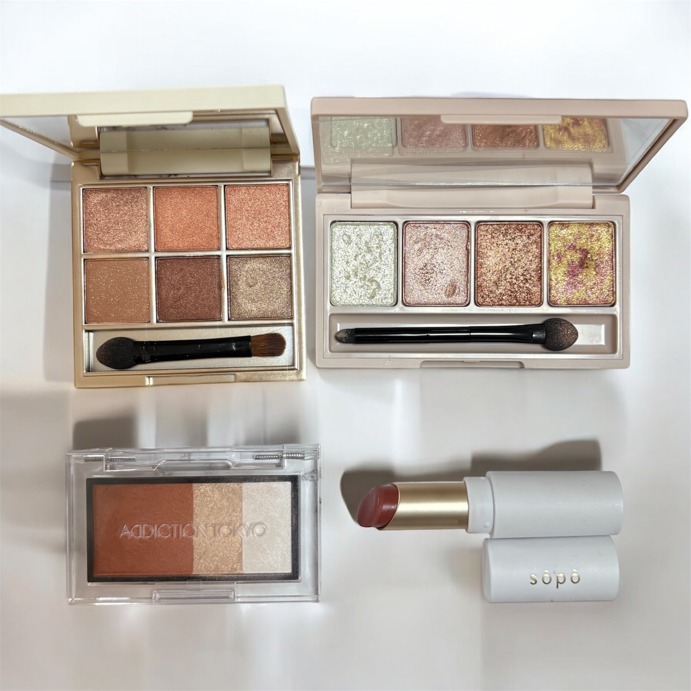 足しパレ/Fujiko/アイシャドウパレットを使ったクチコミ（2枚目）