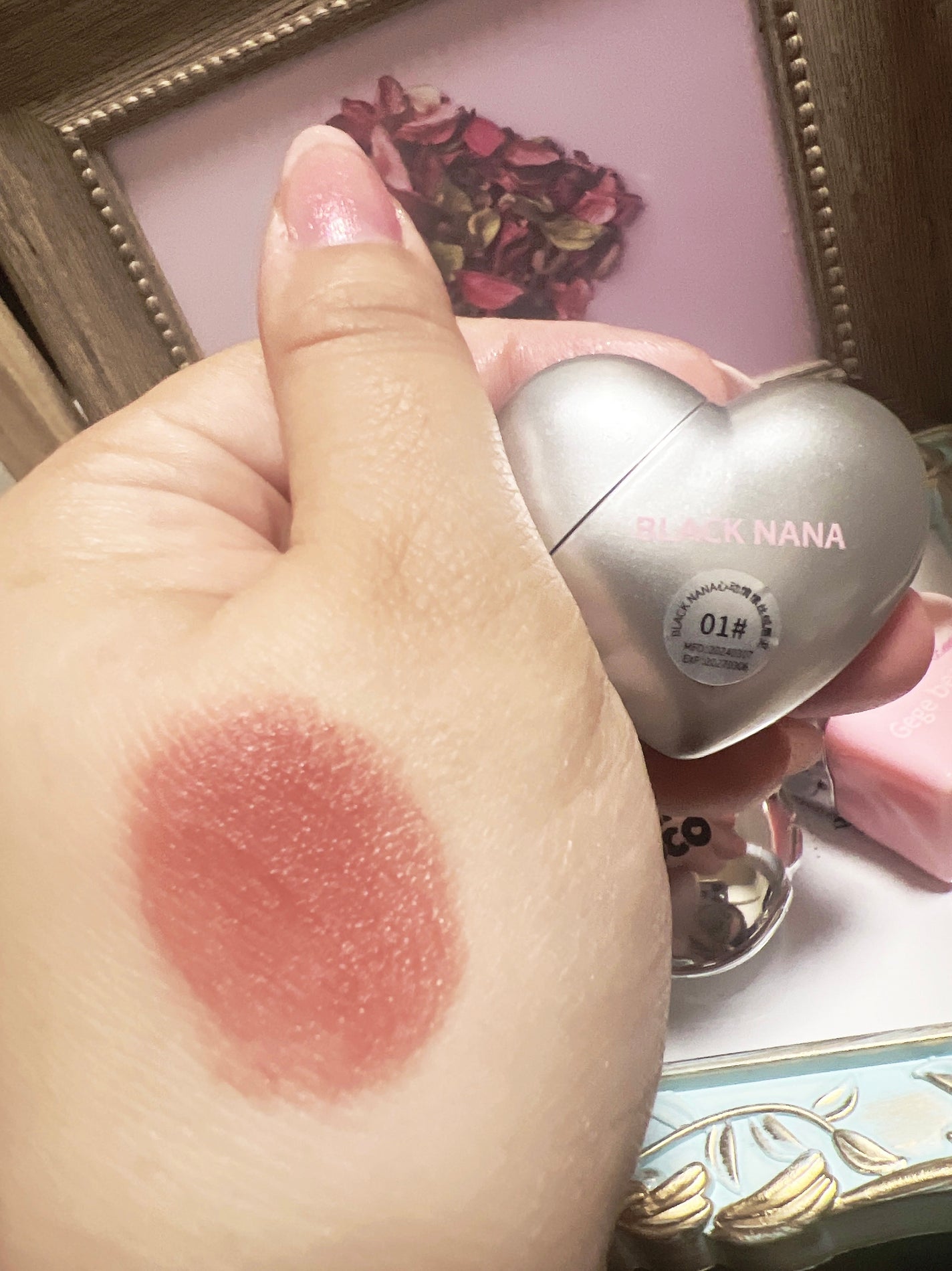 BLACK NANA/BLACK NANA/リップティントを使ったクチコミ(3枚目)