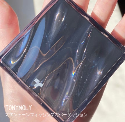 スキントーンフィクシングカバークッション/TONYMOLY/クッションファンデーションを使ったクチコミ(1枚目)