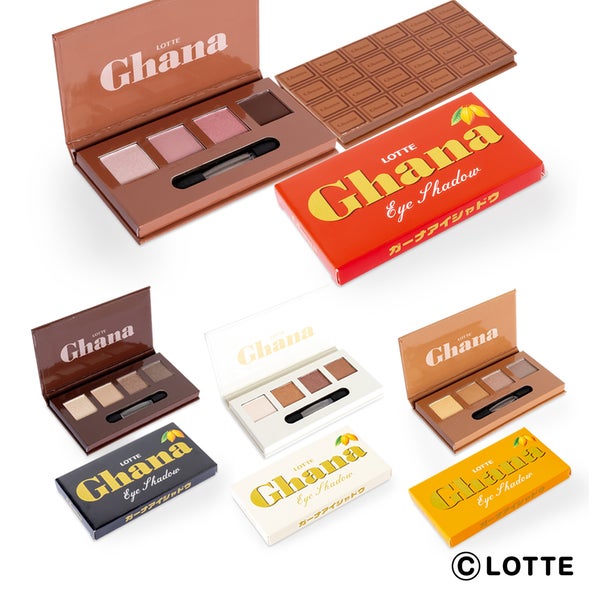 ロッテから「ガーナチョコレート」をイメージしたコスメが登場!の画像