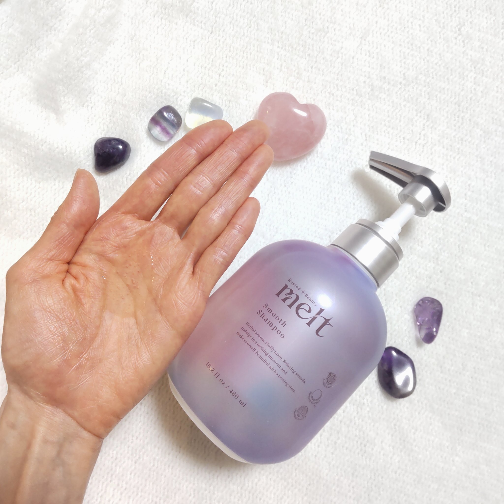 メルト スムースシャンプー/トリートメント/melt/市販シャンプーを使ったクチコミ（2枚目）