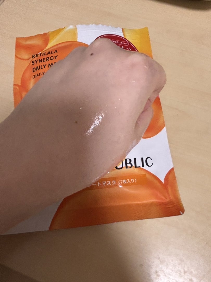 レチララ デイリーシートマスク/ネイチャーリパブリック/シートマスク・パックを使ったクチコミ（3枚目）