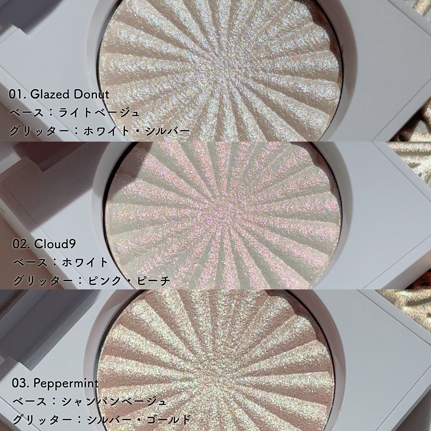 OFRA mini Highlighter/Ofra Cosmetics/パウダーハイライトを使ったクチコミ（2枚目）