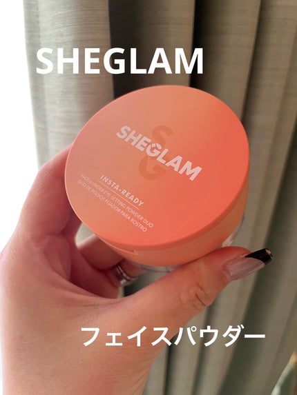 FACE&UNDER EYE SETTING POWDER DUO/SHEGLAM/ルースパウダーを使ったクチコミ(1枚目)