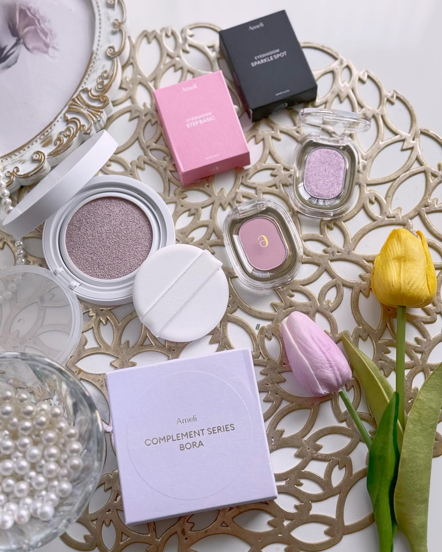 STEP BASIC EYESHADOW/Ameli/単色アイシャドウを使ったクチコミ(8枚目)