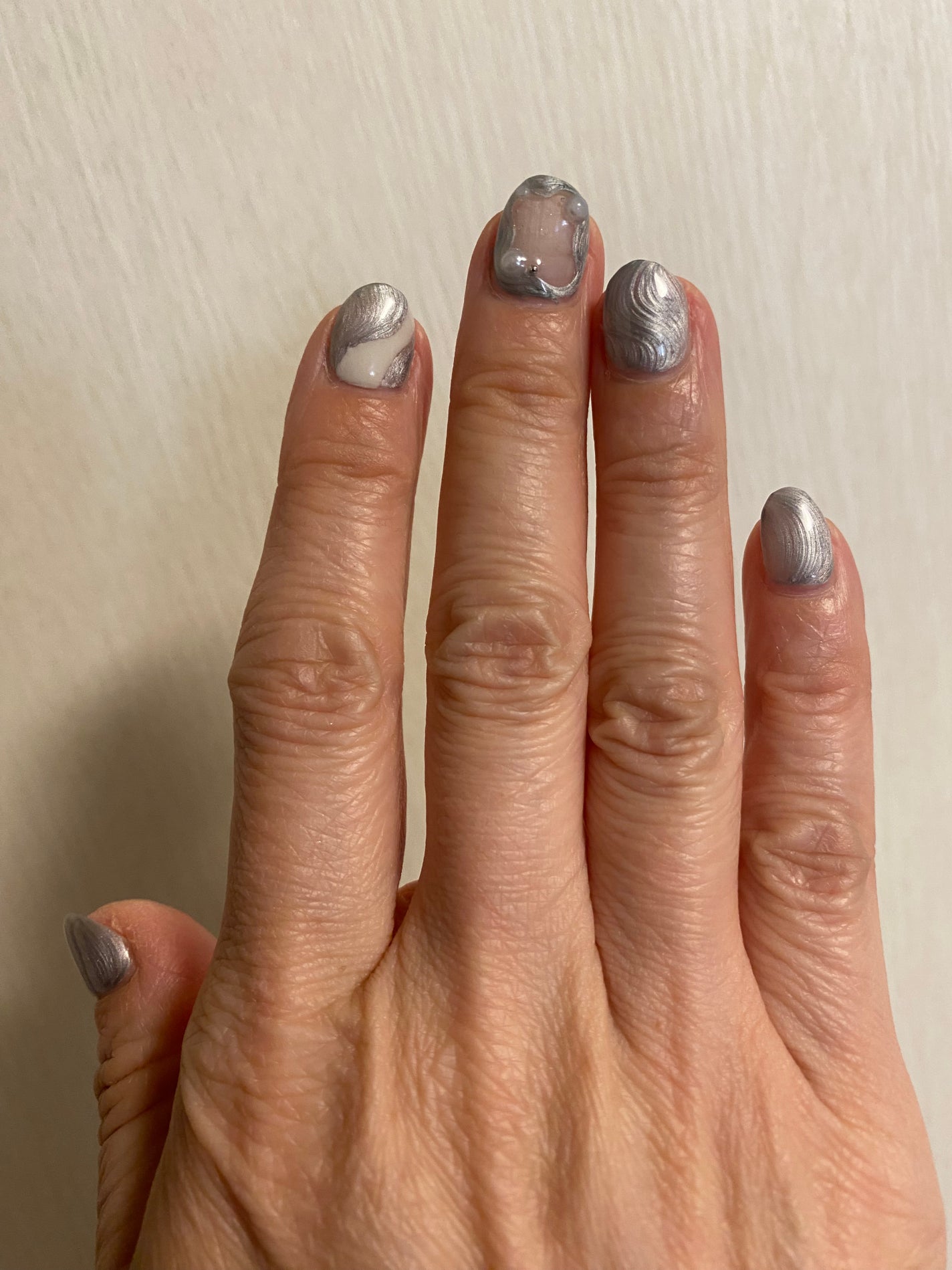 Nonwipe whip gel/emena/ジェルネイルを使ったクチコミ(2枚目)