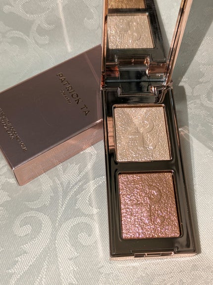 MAJOR DIMENSION EYE ILLUSION EYESHADOW DUO/Patrick Ta/アイシャドウパレットを使ったクチコミ(1枚目)