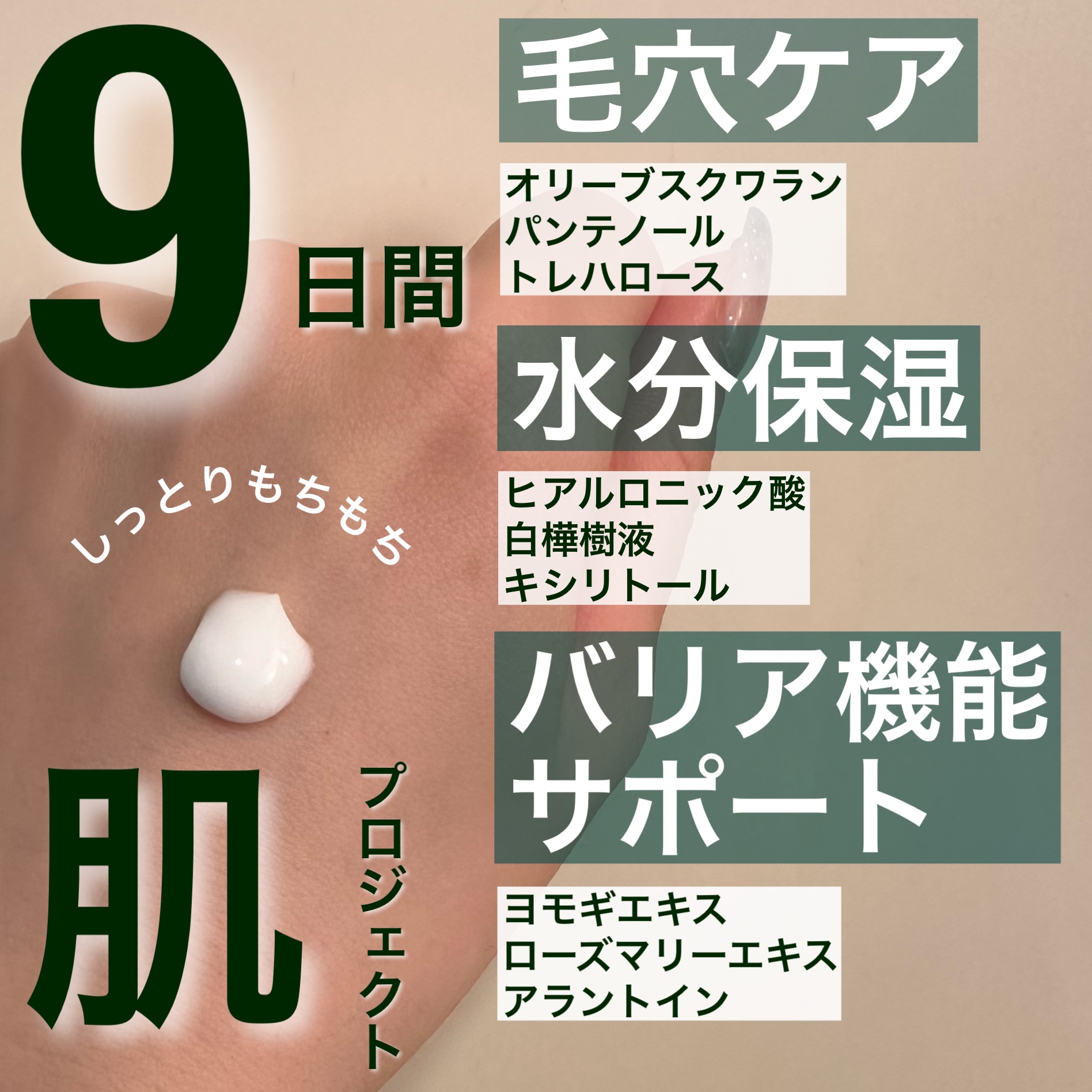 ナインクリーム/Dr.Twenty Project/フェイスクリームを使ったクチコミ（2枚目）