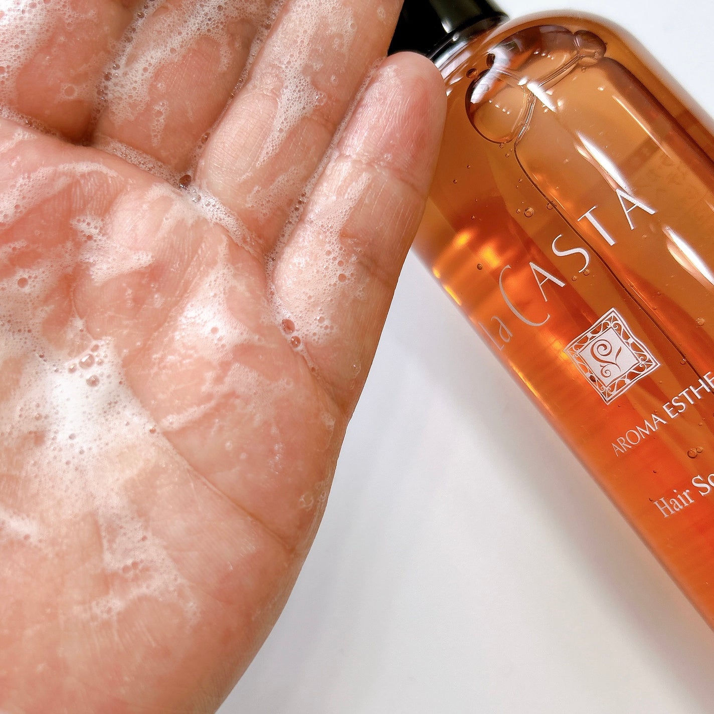 ラ・カスタ アロマエステ ヘアソープ 40/ヘアマスク 40/ラ・カスタ/市販シャンプーを使ったクチコミ(3枚目)