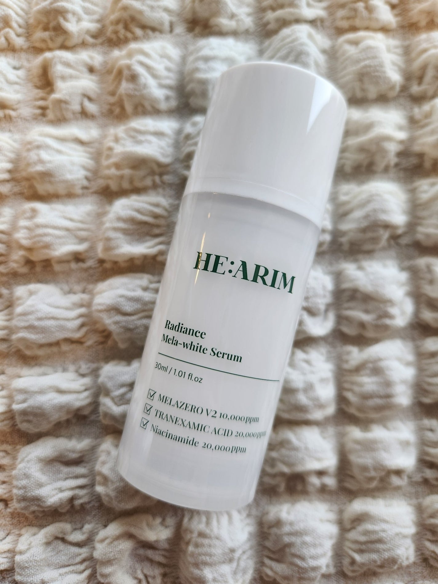 ラディエンスメラホワイトセラム/HEARIM/美容液を使ったクチコミ(1枚目)