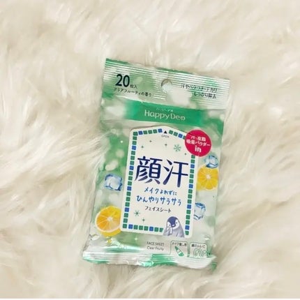 ハッピーデオフェイスシート クリアフルーティー クリアフルーティ/マンダム/フェイスシートの画像