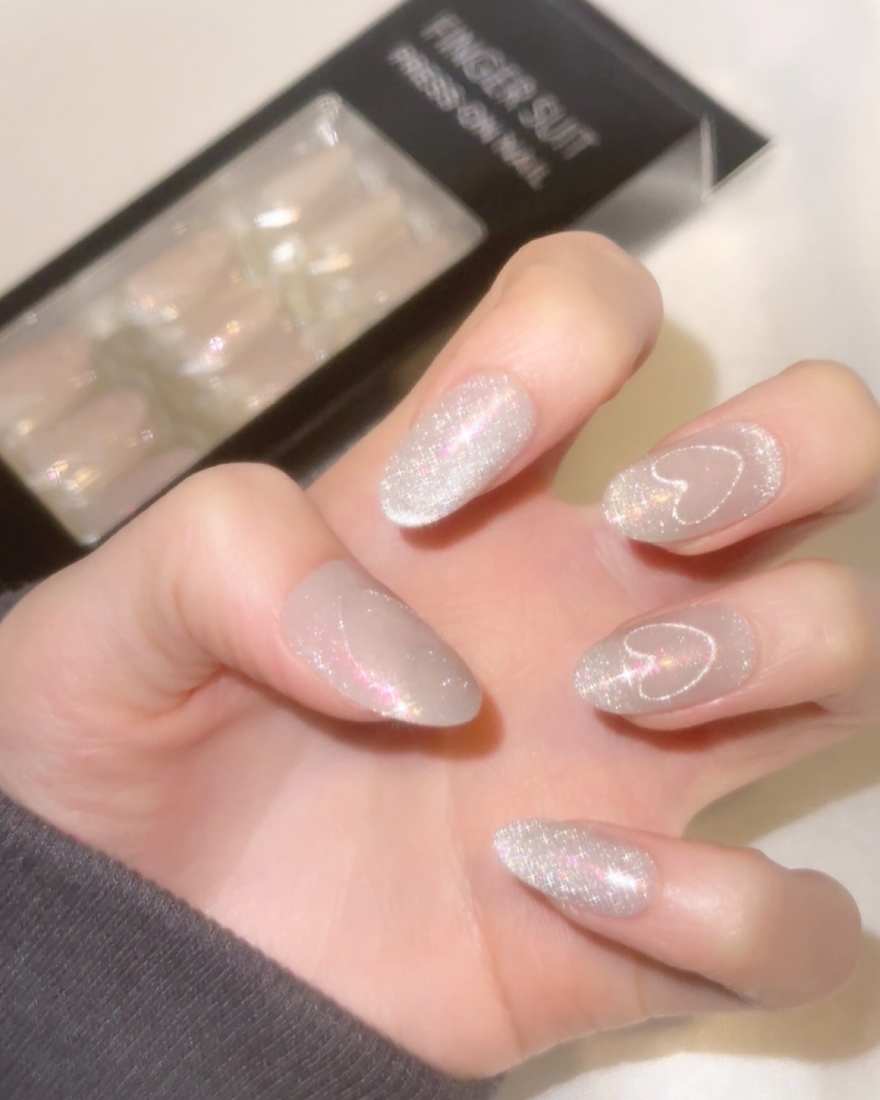 ネイルチップ(シールタイプ)/FINGER SUIT/ネイルチップ・パーツを使ったクチコミ（2枚目）