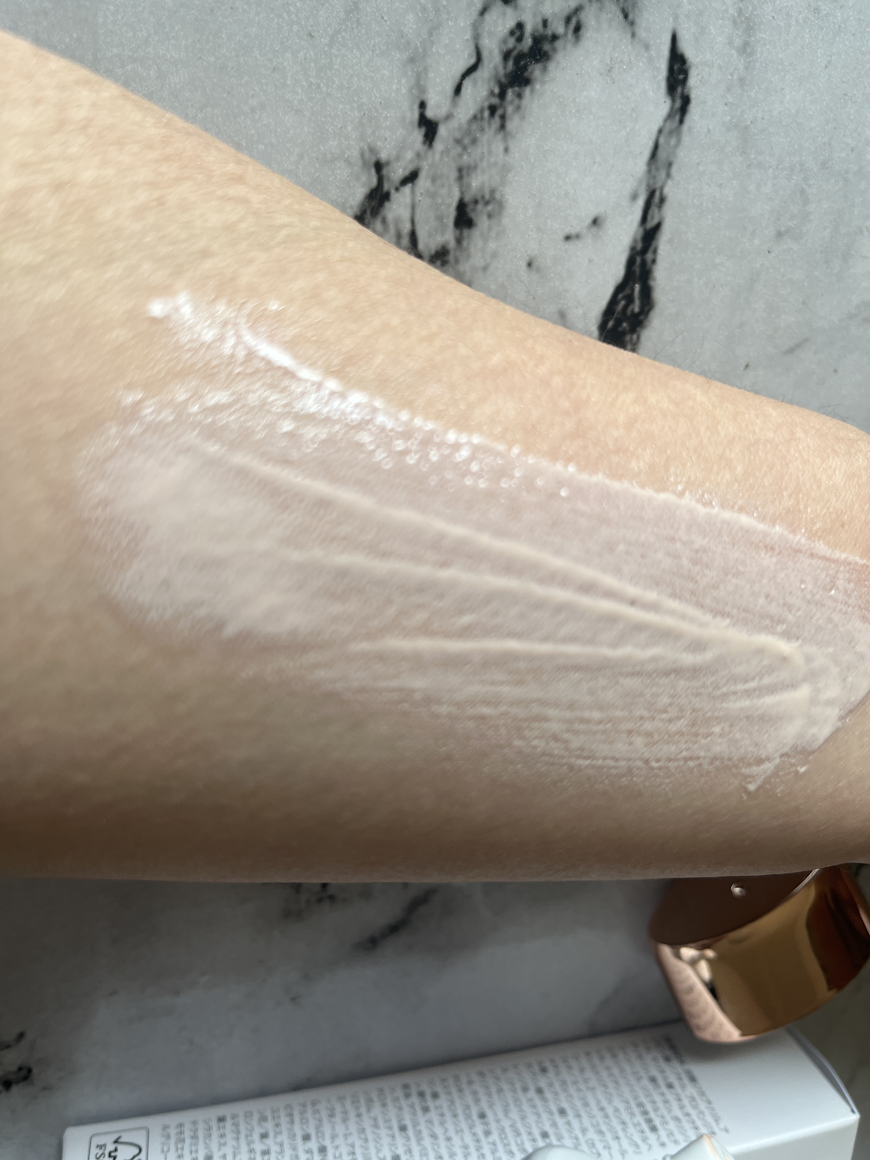 ウォータフルトーンアップサンクリーム/ダルバ/日焼け止めクリームを使ったクチコミ（3枚目）