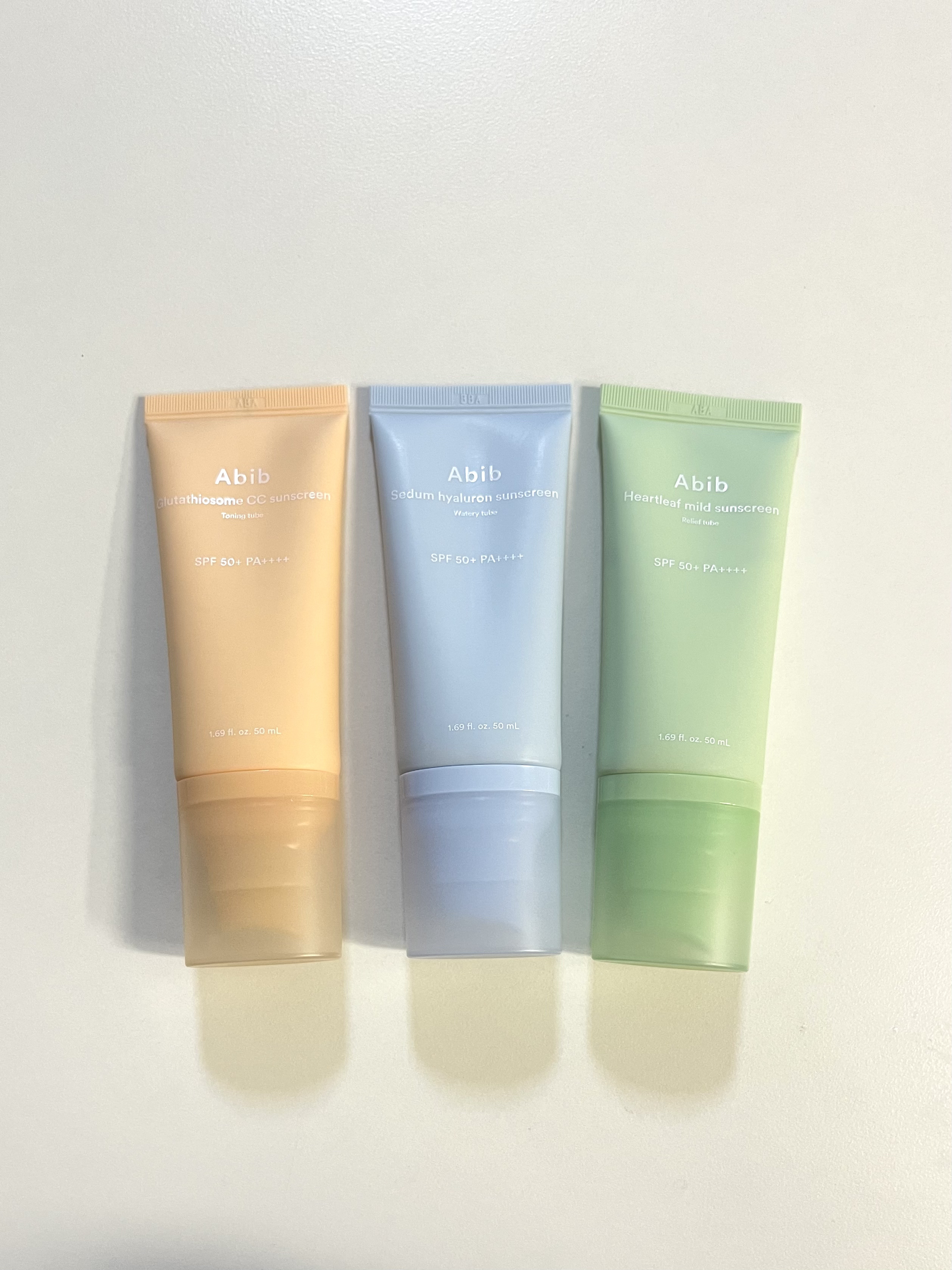 ドクダミマイルドサンクリームリリーフチューブ/Abib /日焼け止めクリームを使ったクチコミ（1枚目）