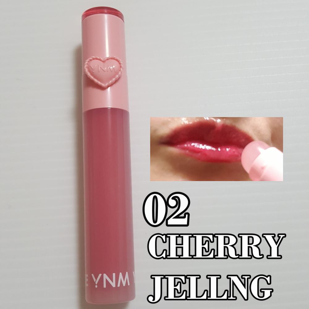 ハートゼリングティント/YNM/リップティントを使ったクチコミ（3枚目）