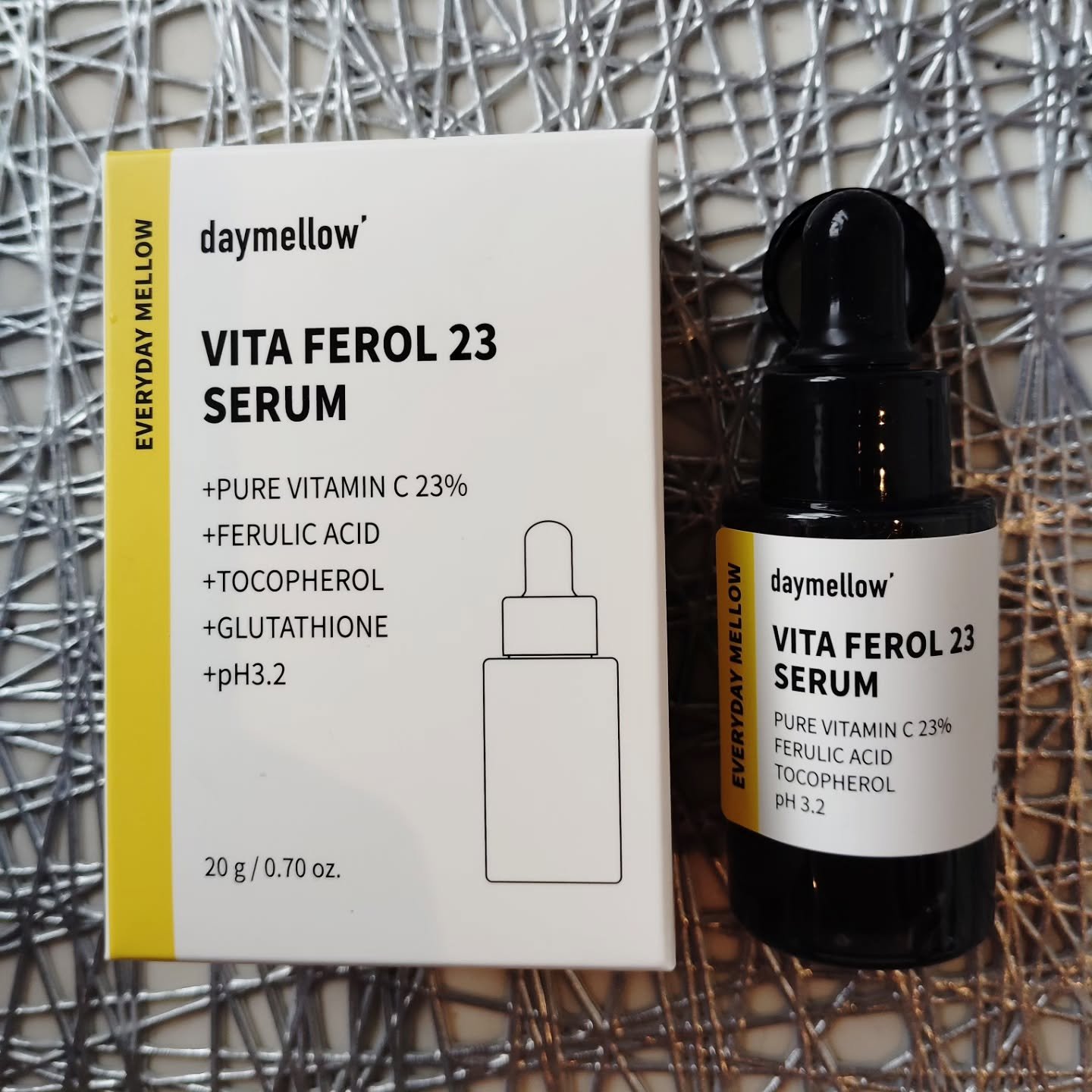 デイメロウ ビタフェロール23 セラム/daymellow’/美容液を使ったクチコミ（1枚目）