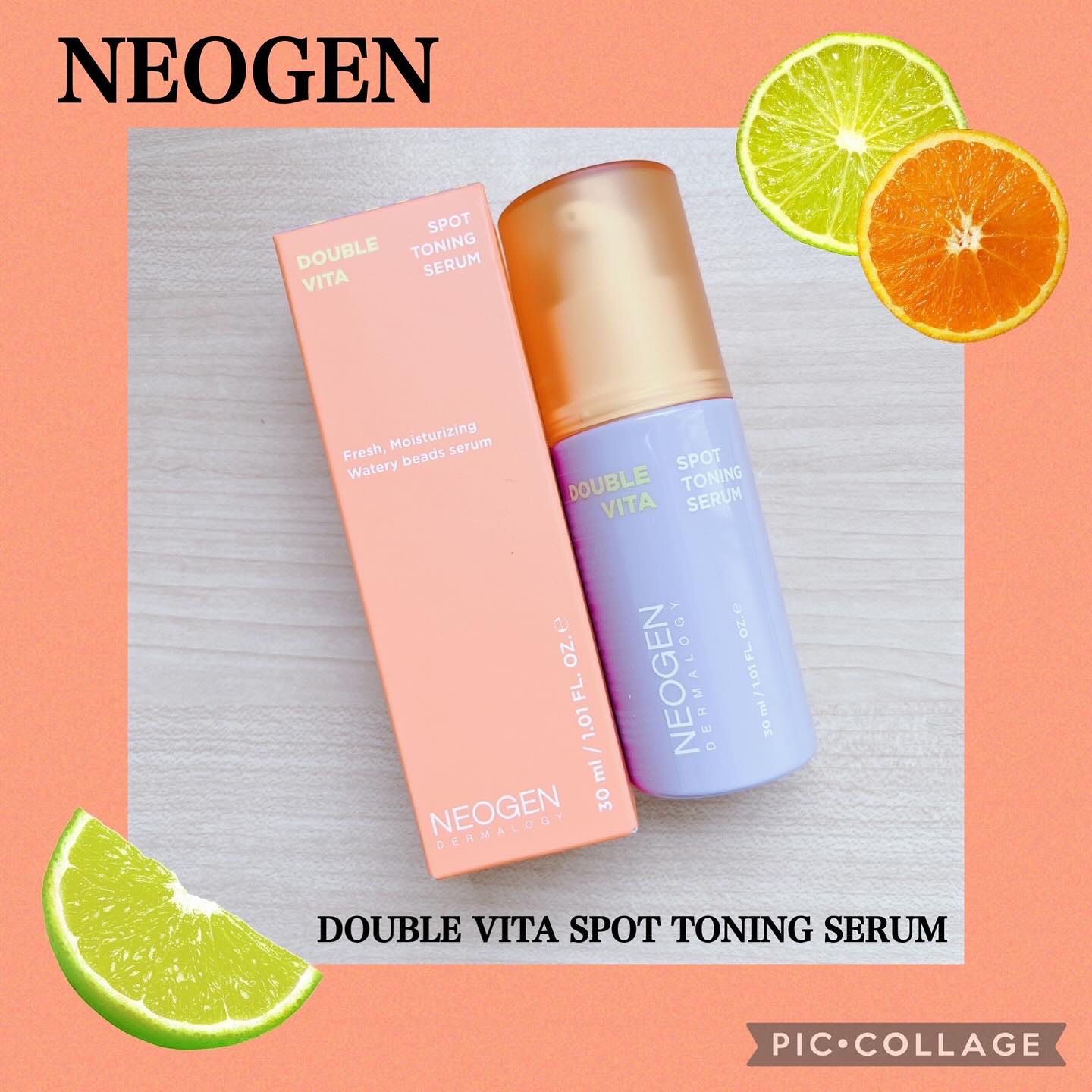 ダブルビタスポットトーニングセラム/NEOGEN/美容液を使ったクチコミ（1枚目）