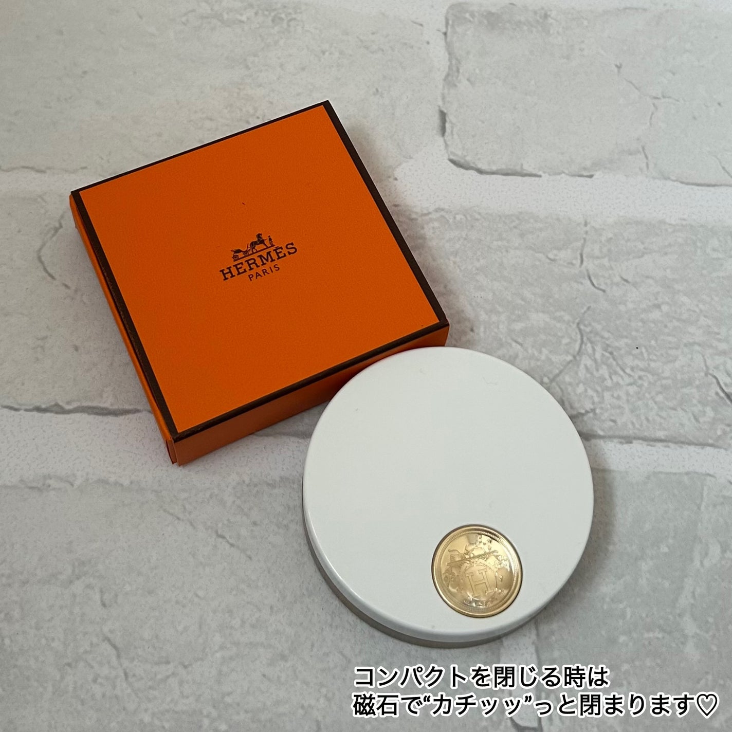 ローズ・エルメス ファー ア ジュ プードル ソワユーズ/エルメス/パウダーチークを使ったクチコミ(7枚目)