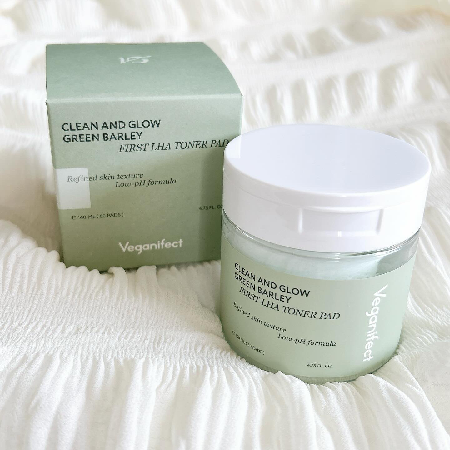 青麦ファーストLHAトナーパッド/Veganifect/トナーパッドを使ったクチコミ（1枚目）