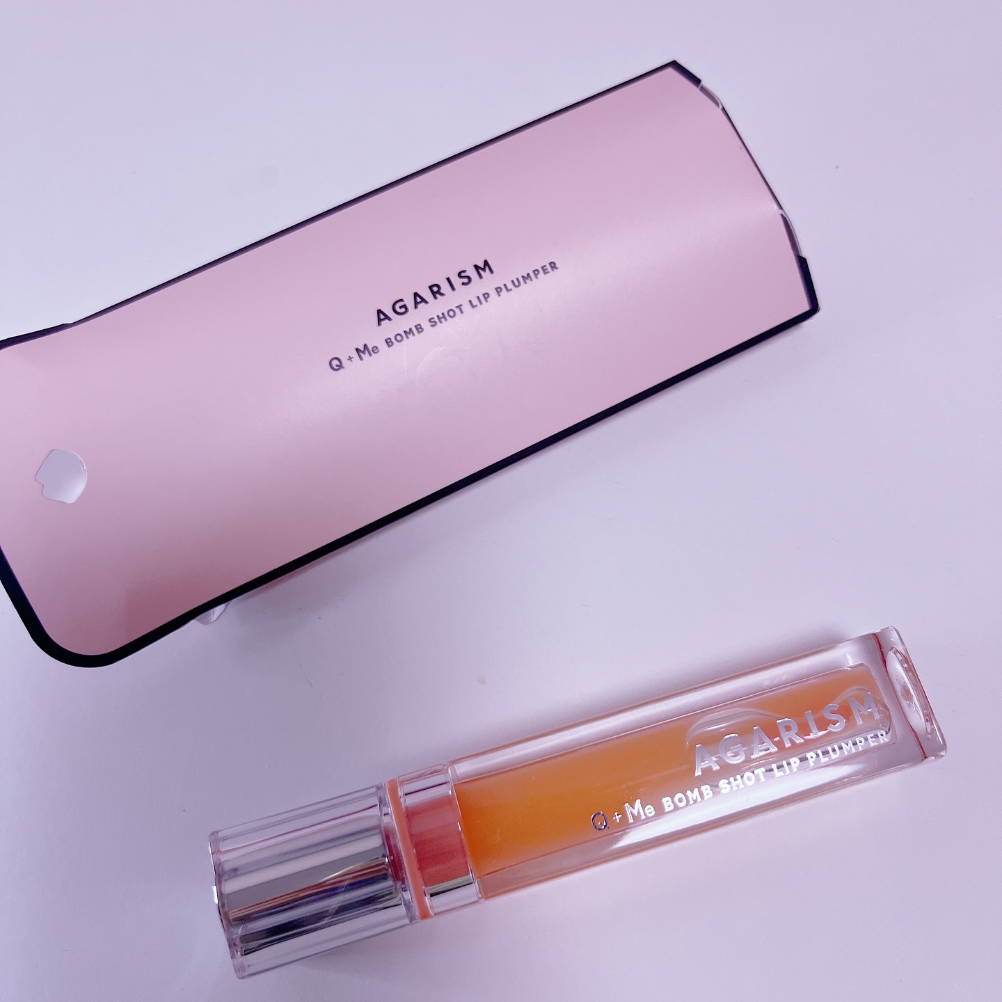 キューミ―ボムショットリッププランパー/AGARISM/リッププランパーを使ったクチコミ（3枚目）