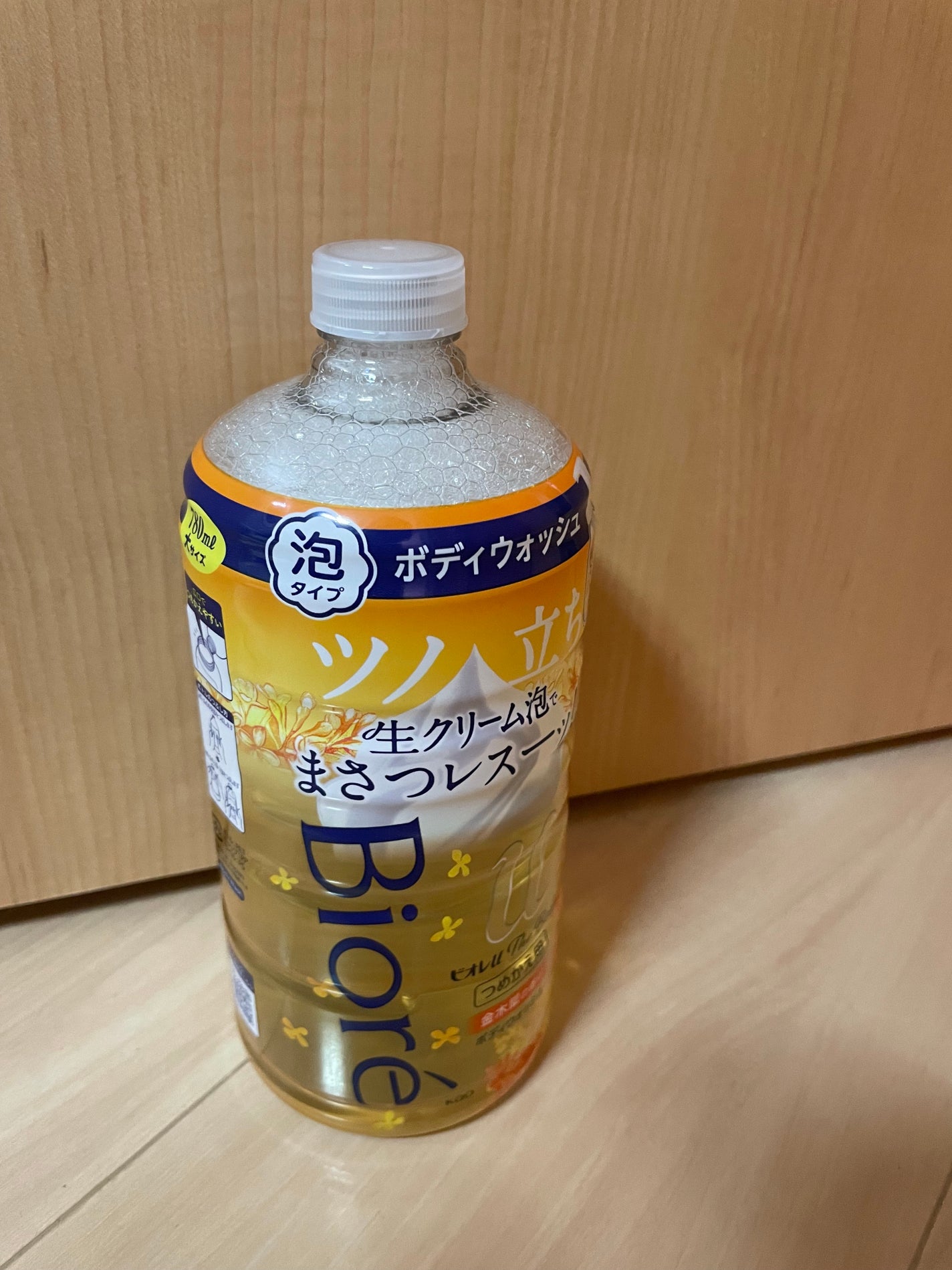 ビオレuザ ボディ 泡タイプ ボディウォッシュ 金木犀の香り/ビオレu/ボディソープを使ったクチコミ(1枚目)