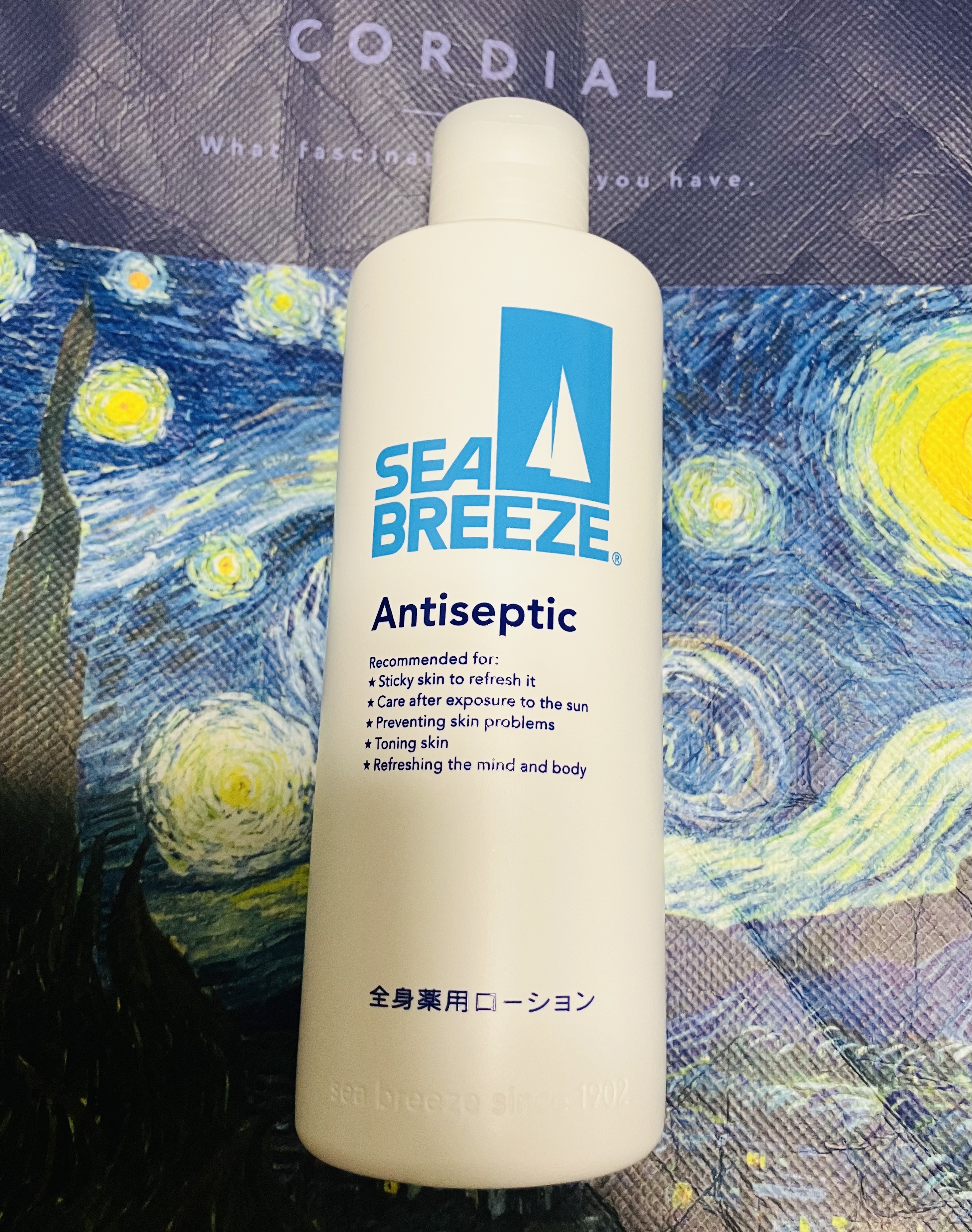 アンティセプティック 全身薬用ローション/シーブリーズ/ボディローションを使ったクチコミ（1枚目）