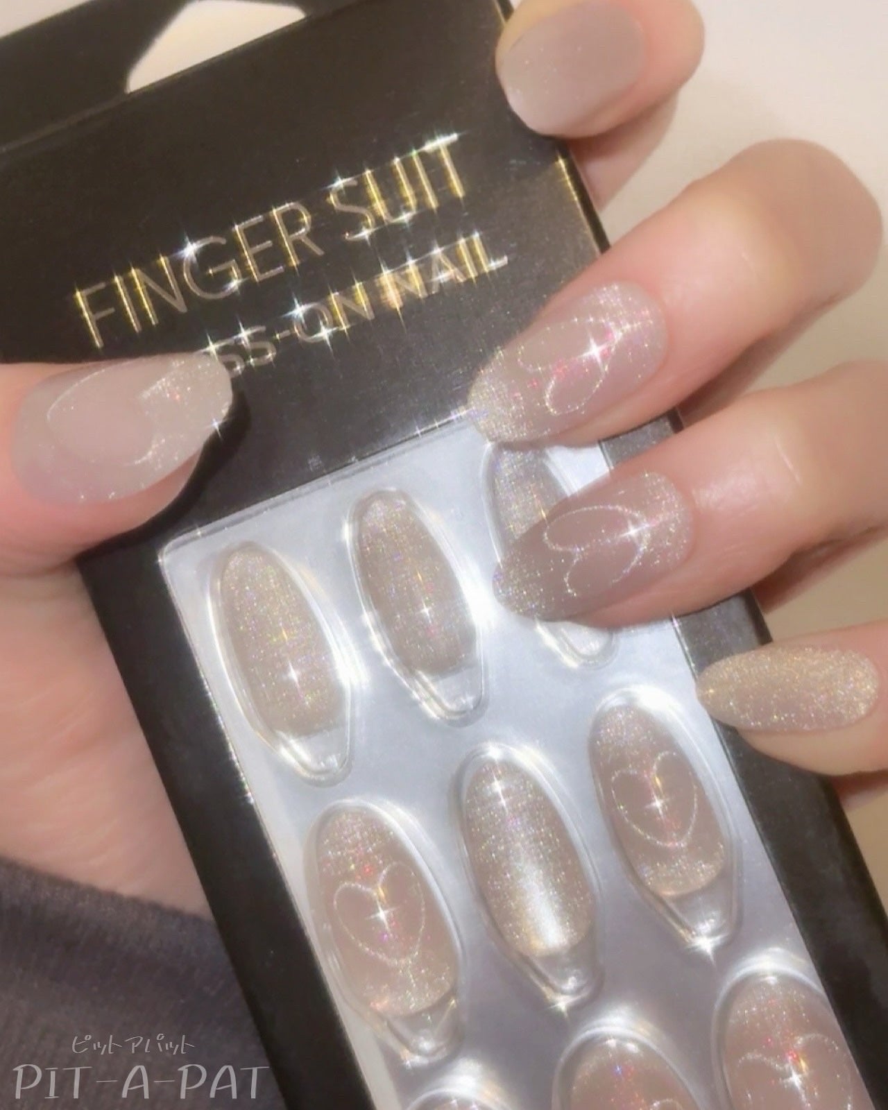 ネイルチップ(シールタイプ)/FINGER SUIT/ネイルチップ・パーツを使ったクチコミ(1枚目)