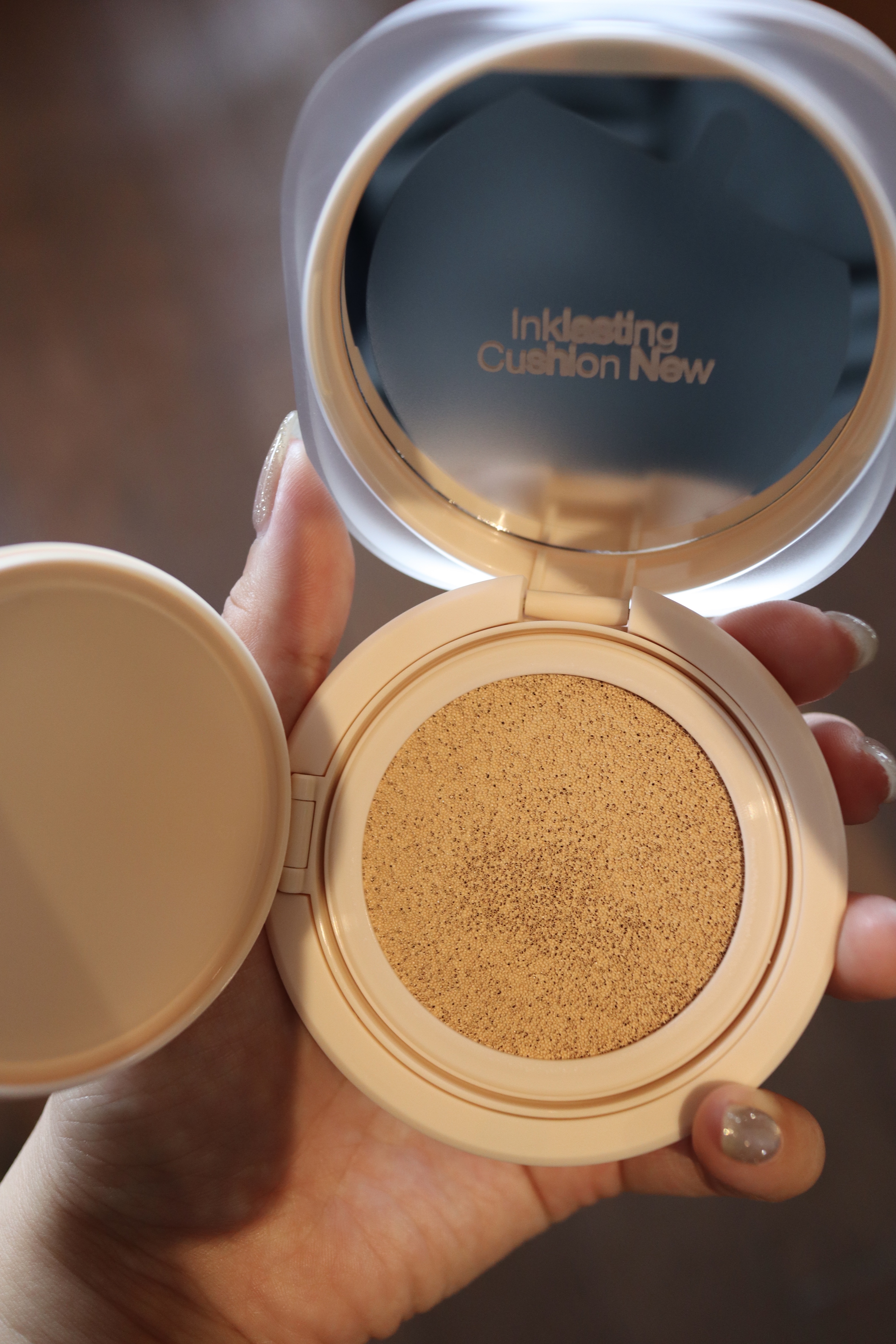 インクラスティングクッションファンデーション/THE FACE SHOP/クッションファンデーションを使ったクチコミ（2枚目）