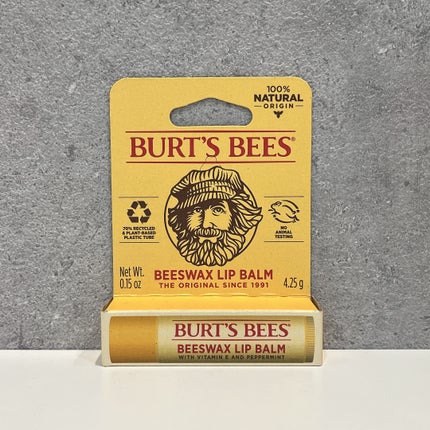 ビーズワックスリップバーム/BURT'S BEES/リップバームを使ったクチコミ(3枚目)