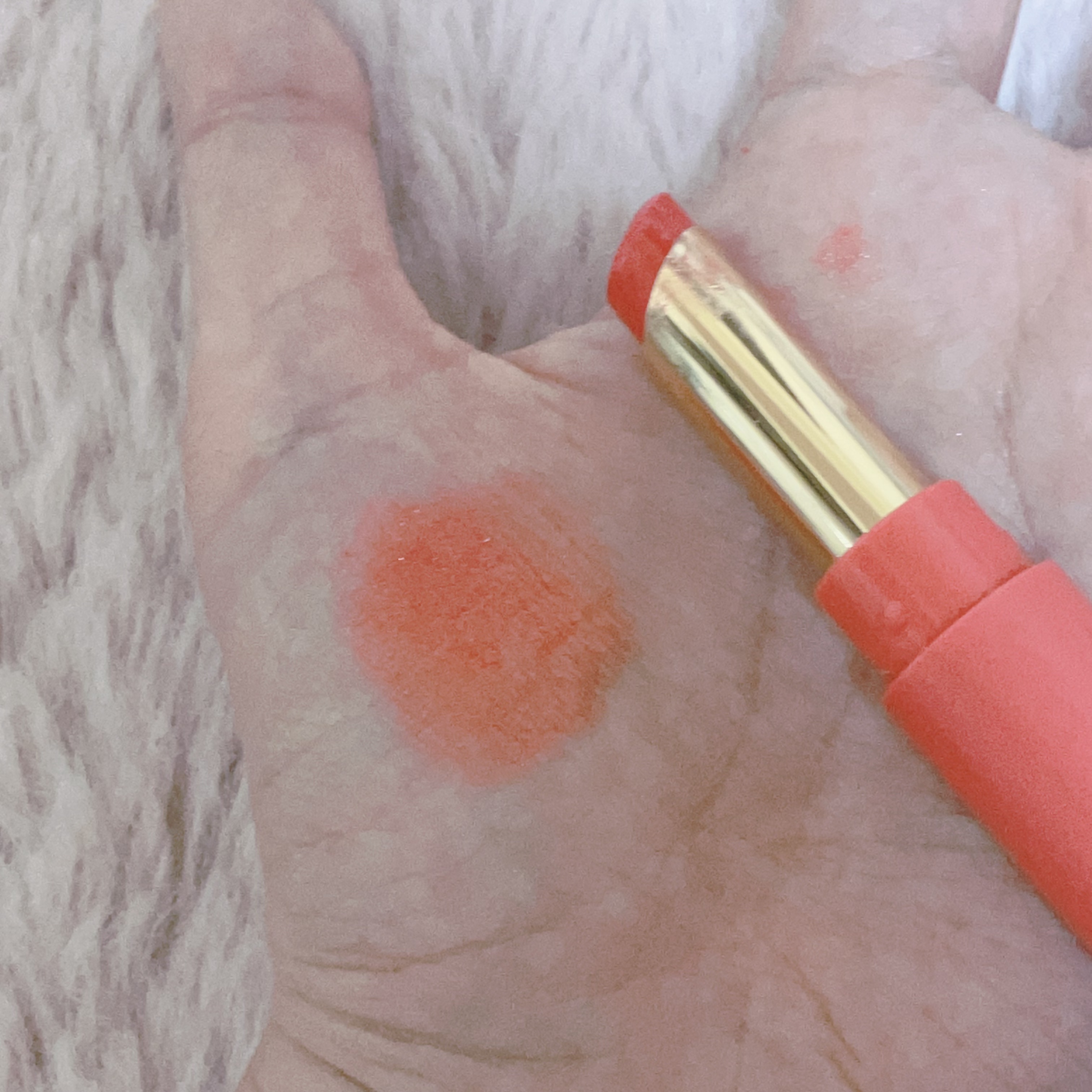 エテュセ リップエディション(ティントルージュ) 03 ピュアコーラル/ettusais/リップティントを使ったクチコミ（1枚目）