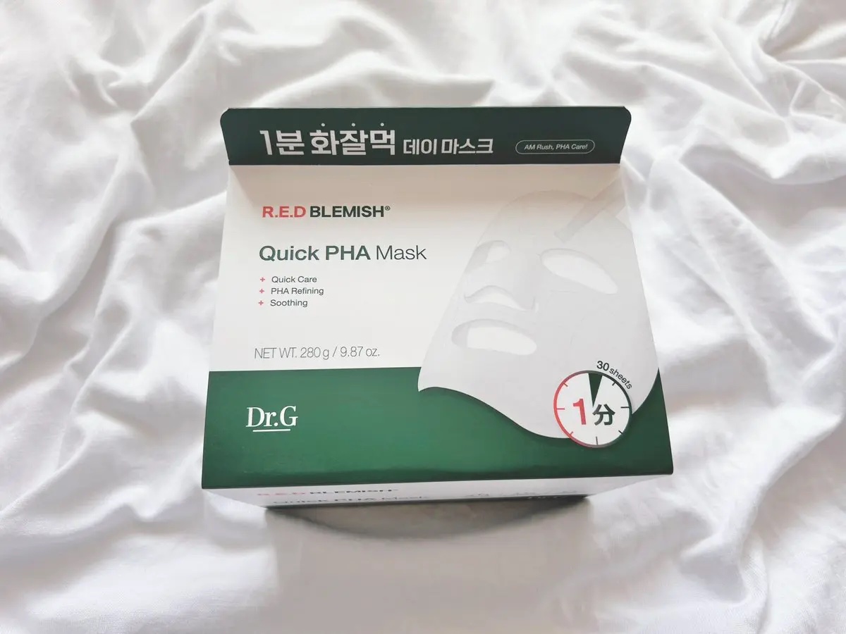 レッドブレミッシュクイックPHAシートマスク/Dr.G/シートマスク・パックを使ったクチコミ（1枚目）