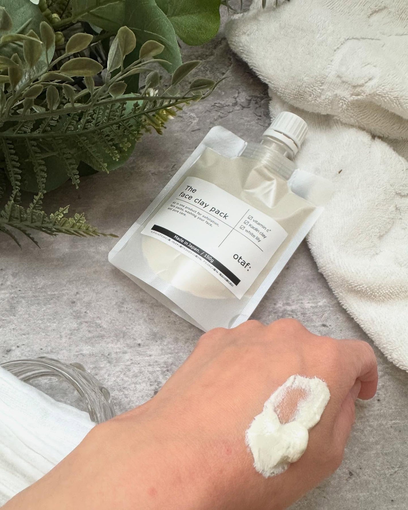 otaf: クレイパック/otaf:/洗い流すパック・マスクを使ったクチコミ(2枚目)
