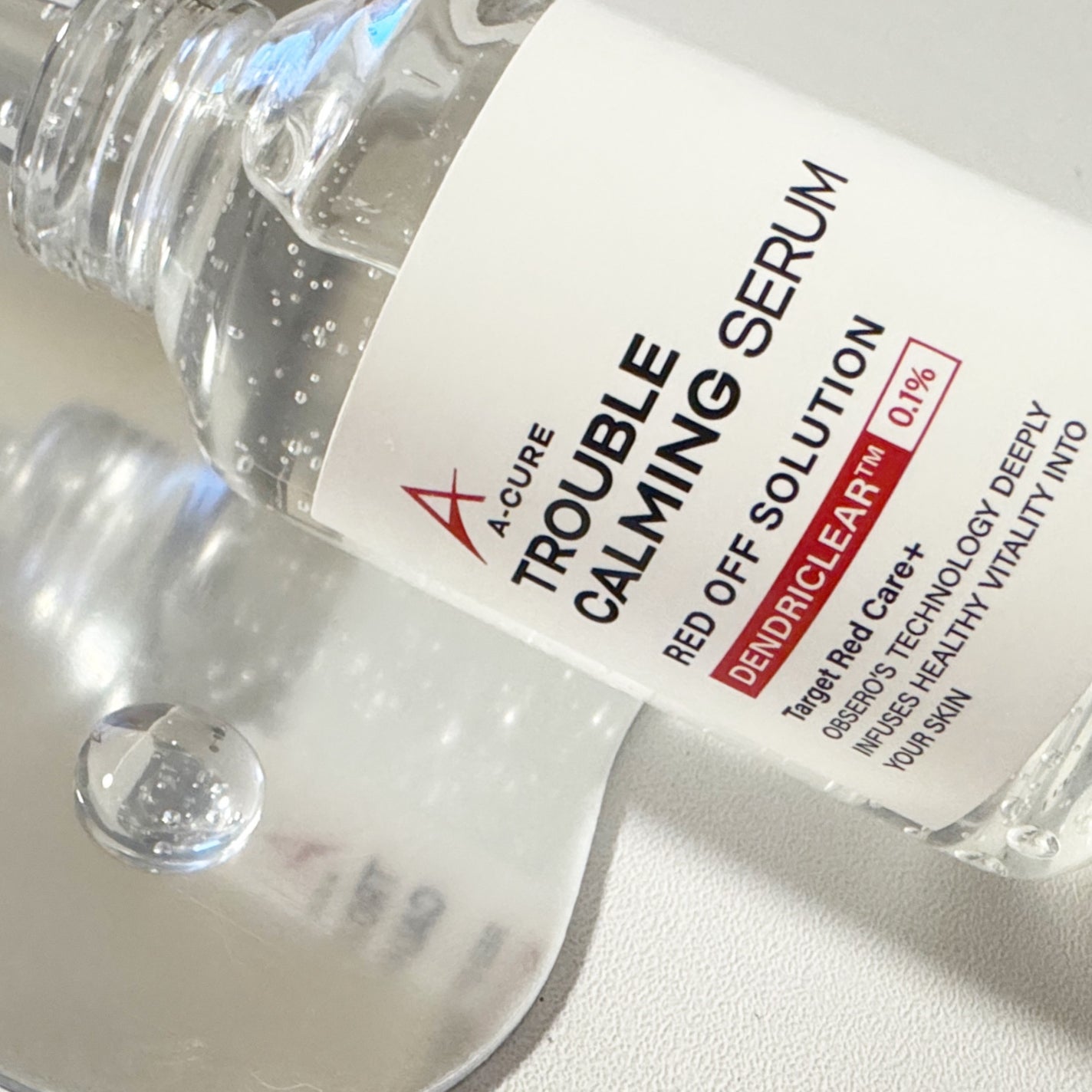 エーキュアトラブルカーミングセラム/obsero/美容液を使ったクチコミ(4枚目)