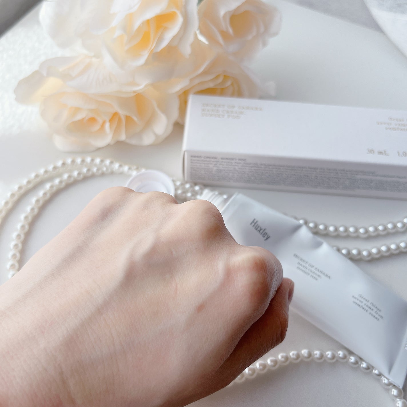 ハンドクリーム サンセットフォグ/Huxley/ハンドクリームを使ったクチコミ(5枚目)